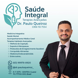 SAÚDE INTEGRAL - DR. PAULO QUEIROZ (CRM-TO 7554)